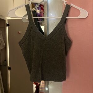 Destined gray tank top. Size small.
